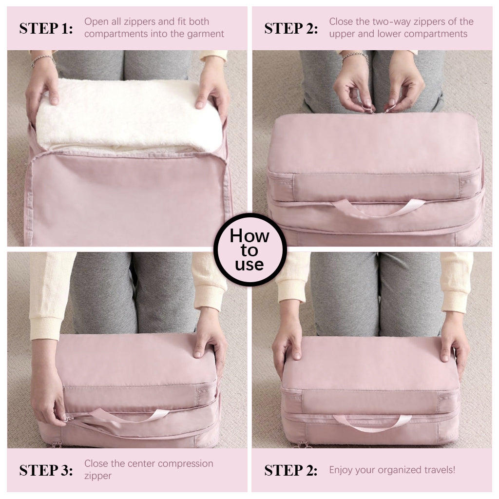 MAYCREATE Travel Organizer Bag with Handle Double Layer Expandable Zipper Pouch Waterproof Underwear Travel Bag Carry Bag for Jeans, Shirts, Pants, Underwear, 33x22x18cm MAYCREATE Travel Organizer Bag with Handle Double Layer Expandable Zipper Pouch Waterproof Underwear Travel Bag Carry Bag for Jeans, Shirts, Pants, Underwear, 33x22x18cm